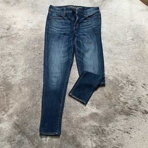 American Eagle Dark Blue Skinny Jeans
